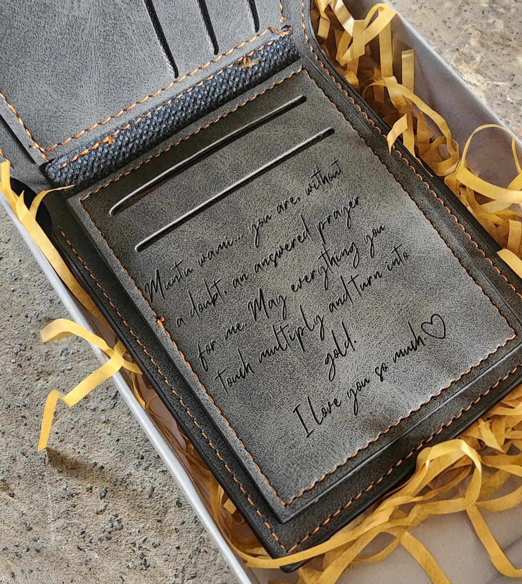 Personalized Wallet for Men
