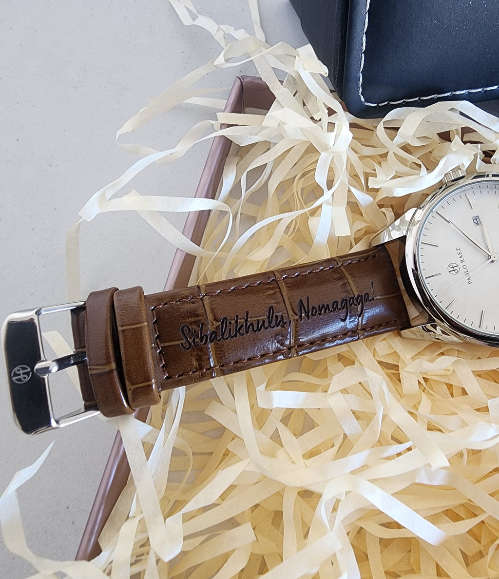 Personalized Watch, with a Box