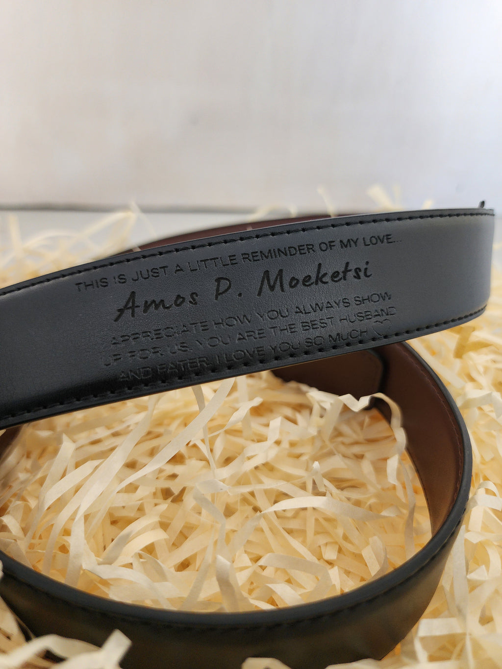 Personalized Belt